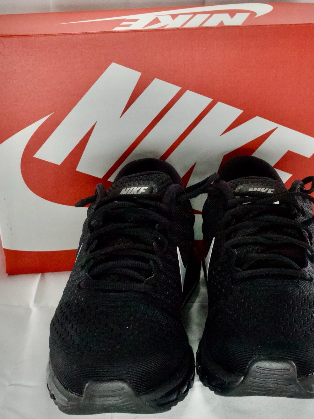 Nike Air Max 2017 black with silver